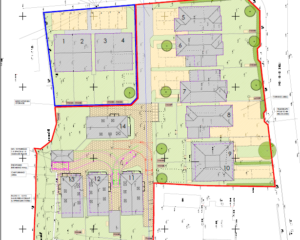 Overall Site Plan For Burrow Hill Development