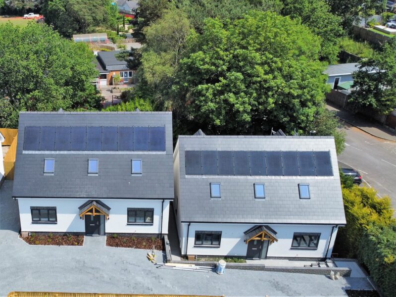 New build Chalet Bungalows for sale in Corfe Mullen, Dorset